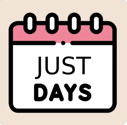 Just Days: Day tracker & Diary Logo